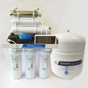 Sistema de Osmosis Inversa con Lámpara UV
